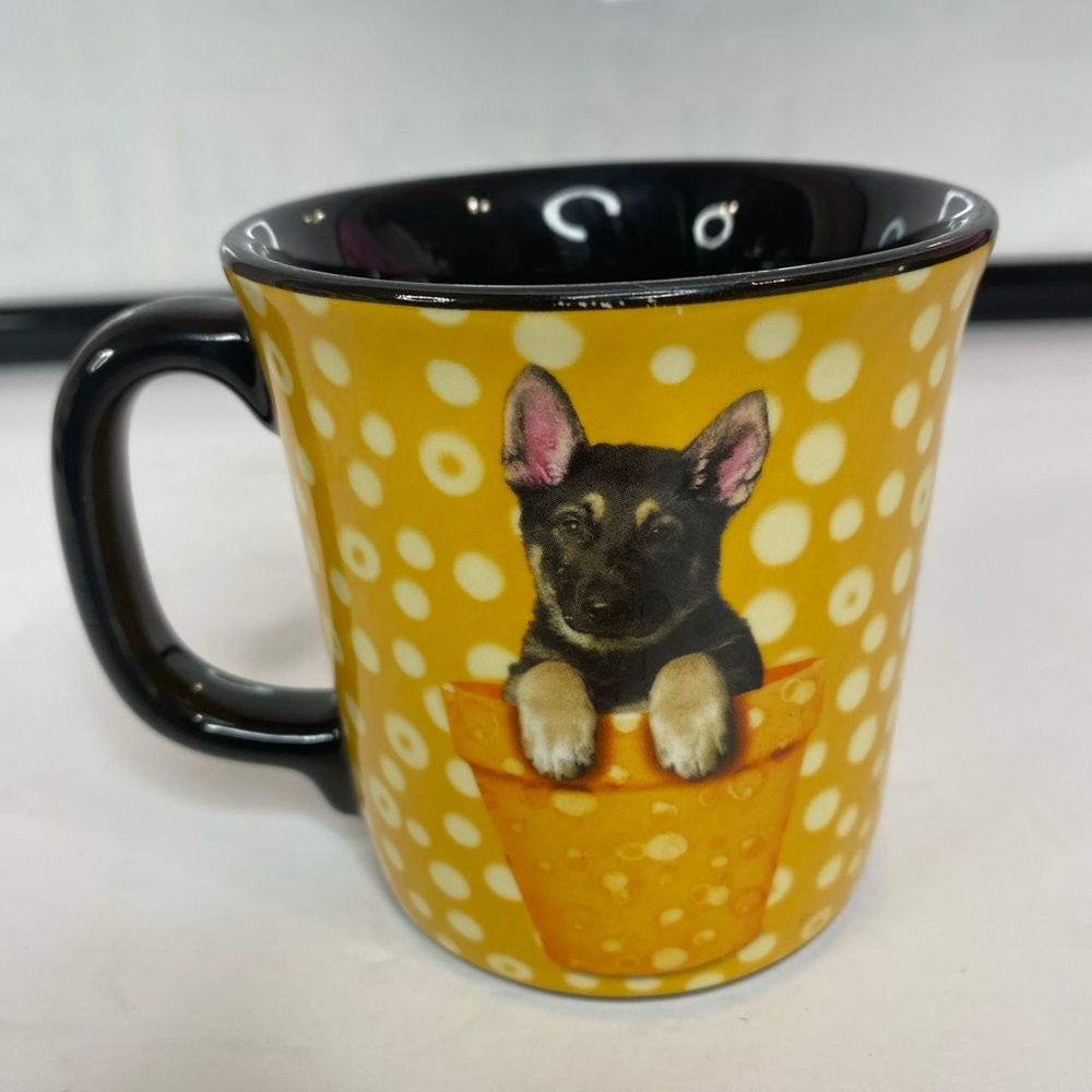 German Shepard Puppy Coffee Tea Mug